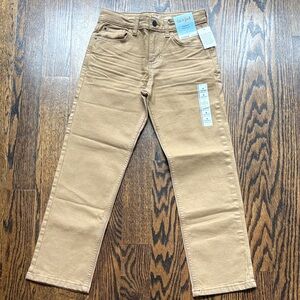 Cat & Jack Boy's Brown Straight Jeans. New with Tags